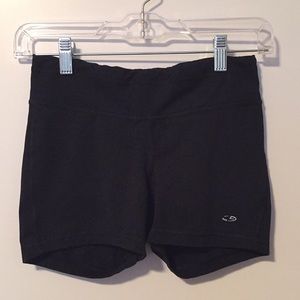 Black Champion spandex shorts